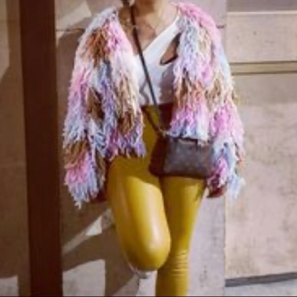 Multicolor Fringe Jacket - Picture 4 of 4